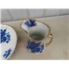Image 7 : Fine Porcelain China Wash Jug + Basin with Extra Small Pitcher - Marked Made in England