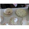 Image 4 : Assorted Porcelain China Plates, Cups + Saucers, Bowls, plus more - Mostly 1 Pattern
