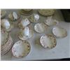 Image 5 : Assorted Porcelain China Plates, Cups + Saucers, Bowls, plus more - Mostly 1 Pattern