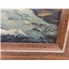 Image 7 : Signed Framed Oil Painting R. Crawford Rocky Creek 23" x 29"