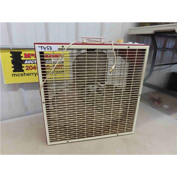 Kenmore 22.5" x 22.5" Box Fan - Cool Red Color! 