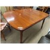 Image 3 : Solid Wood Dining Table with 6 Chairs & (2) 12" Leaves - Table is29.5" x 42"x 60"