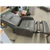 Image 4 : Leather Look Grey Reclining Chair - Electric, Works Really Well