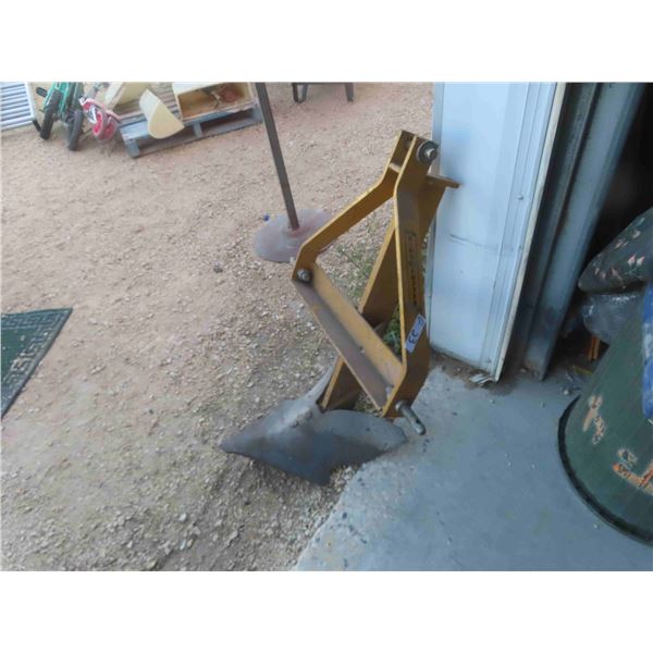 King Kutter 3PH Single Plow / Trencher