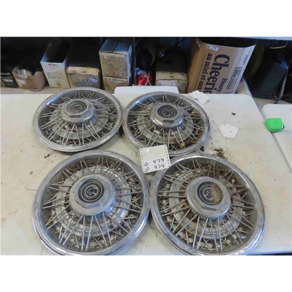 Set of 4 Hubcaps