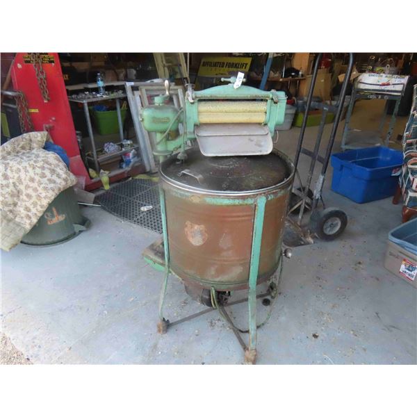 Old School Beatty Washing Machine with Copper Tub + Wringer