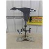 Image 1 : Cool Folk Art Weather Vane - Goose Flying