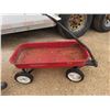 Image 2 : 2 Red Wagons ; 1 Small, 1 Large