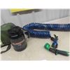Image 4 : Folding Cooler with Drink Holder, Garden Hose, Spray Nozzle