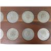 Image 4 : 1970 Prime Ministers of Canada Coin / Medallions on Wooden Display Board