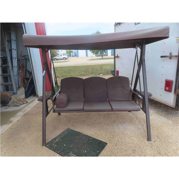 Yard Swing with Canopy 60" Wide Seat
