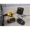 Image 2 : DeWalt 18V Cordless Tools; Saws, Drills, Charger, Battery, Case 
