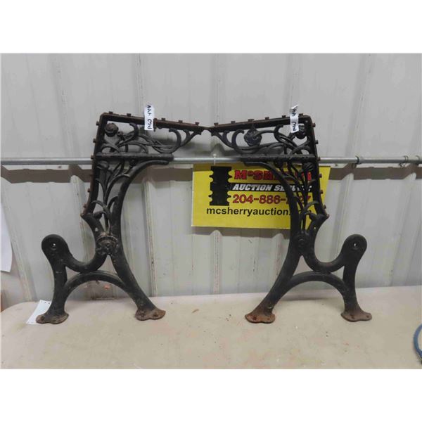 Old School Desk Side Casting - Repurpose for Bench