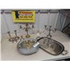 Image 1 : Silverware, Candle Holder, Trays