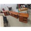 Image 1 : Coffee Table 16" x 20" x 54" & 2 End Tables 20" x 21" x 26" 