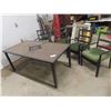 Image 1 : Patio Table 29" x 36" x 67" & 4 Chairs