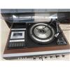Image 3 : Lloyds AMFM/ 8 Track/ Cassette Record Player Stereo with Speakers