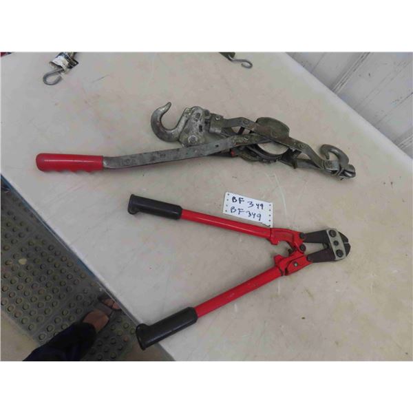 Come Along & Bolt Cutters