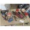 Image 1 : Pipe Wrench, Crescent, Brass Punch, Hack Saw, 1/2" Air Ratchet, plus more