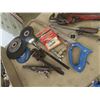 Image 4 : Pipe Wrench, Crescent, Brass Punch, Hack Saw, 1/2" Air Ratchet, plus more