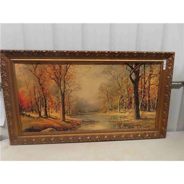 Framed Print by Robert Wood 30" x 54"