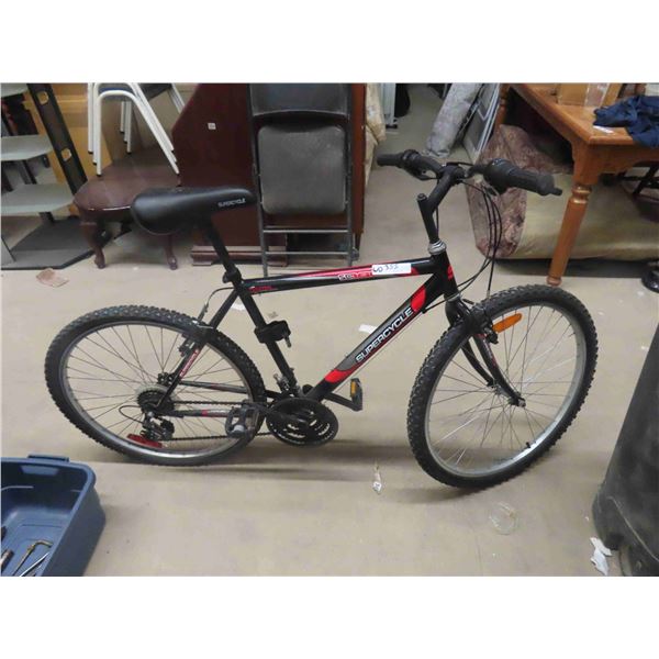 Super Cycle SC1600 Variable Speed Pedal Bike with 25" Rims