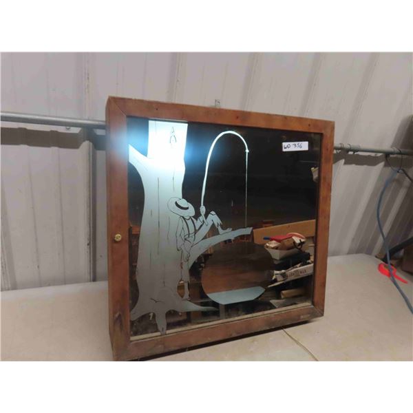 Light Up Display Wall Mount 24" x 25" 