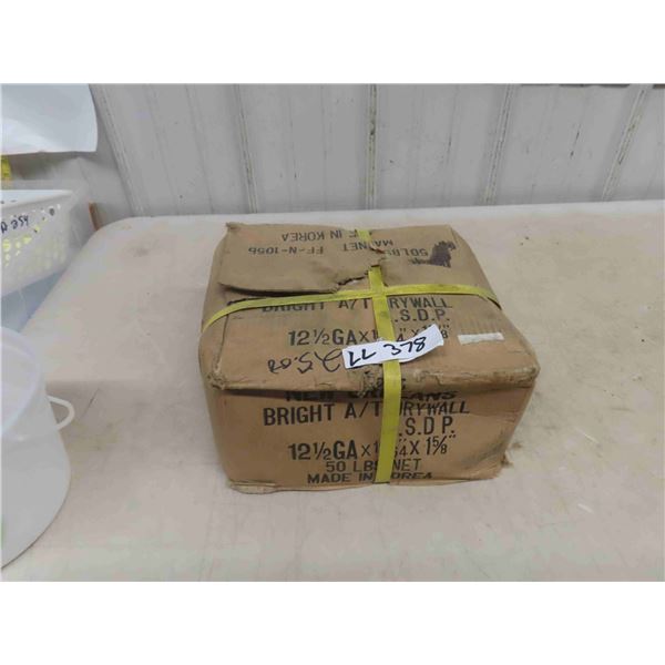 Full Case of Drywall Nails 12.5 Gauge