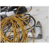 Image 2 : Extension Electrical Cords, 4 Power Tools; (2) Drills, (2) Sanders, Flashlight