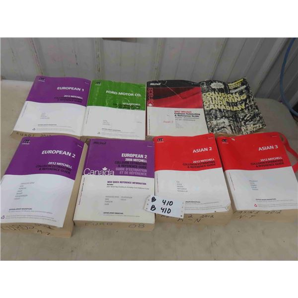 8 Collision Estimate Guide Books