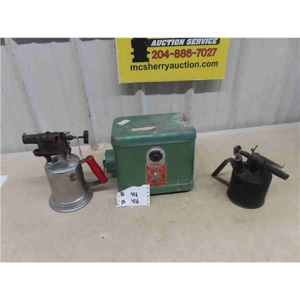 Parmak Electric Fence & 2 Blow Torches