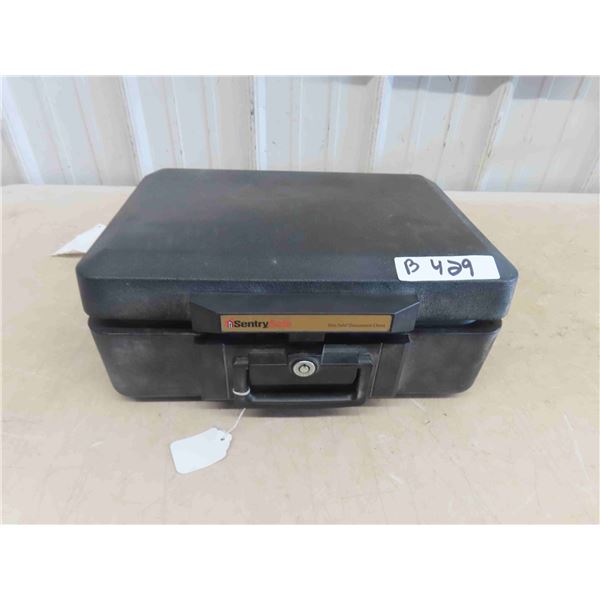Sentry Fire Box - NO Key 7" x 11" x 15" 