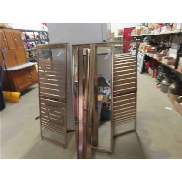 3 Shower Doors - 20" x 57" Each