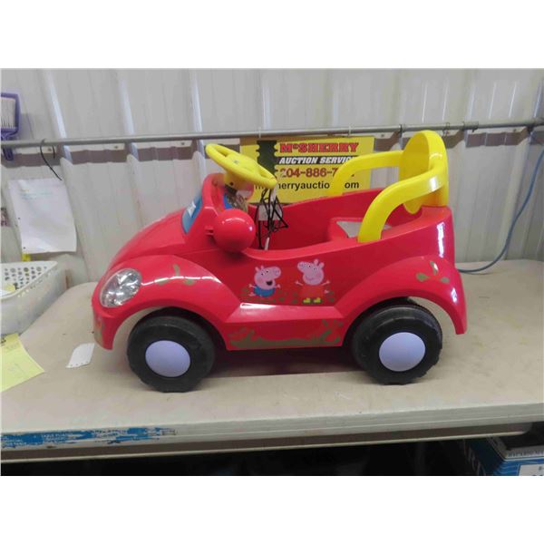 Volkswagen Convertible Battery Ride On Car - charged up + Working, with Charger