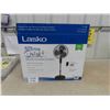 Image 1 : Lasko Pedestal Fan with Remote Controlled Oscillation New in Open Box