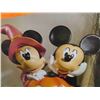 Image 4 : Disney Mickey + Minnie Halloween Pumpkin with Lights and Music New in Box