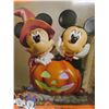Image 5 : Disney Mickey + Minnie Halloween Pumpkin with Lights and Music New in Box