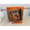 Image 1 : Disney Mickey + Minnie Halloween Pumpkin with Lights and Music New in Box