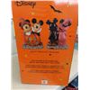 Image 4 : Disney Mickey + Minnie Halloween Pumpkin with Lights and Music New in Box