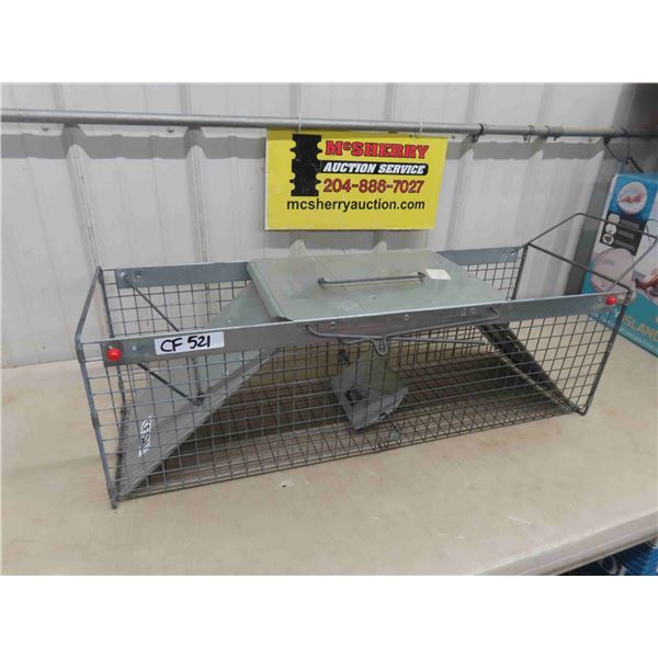 Good Large Size Humane / Live Animal Trap - 11" x 11" x 36" 