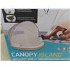 Image 2 : Intex Inflatable Canopy Island 4.9' x 6.5' New in Open Box