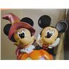 Image 3 : Disney Mickey + Minnie Halloween Pumpkin with Lights and Music New in Box