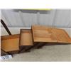 Image 3 : Portable Wood Fold Out Sewing Box