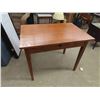 Image 1 : Solid Wood Desk with Drawer 25" x 29" x 36" 