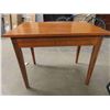 Image 3 : Solid Wood Desk with Drawer 25" x 29" x 36" 