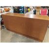 Image 6 : RS Furniture teak ?? Credenza with 2 Sliding Door Cupboard - Needs a Little TLC 