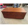Image 3 : Honderich Red Seal Cedar Chest on Castor 18" x 18" x 39" 