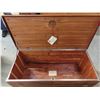 Image 5 : Honderich Red Seal Cedar Chest on Castor 18" x 18" x 39" 