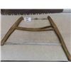 Image 4 : Vintage Wood Buck Saw + Crosscut Saw - Great Wall Hangers