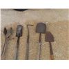 Image 2 : Assorted Shovels, Cultivator, Post Hole Digger 